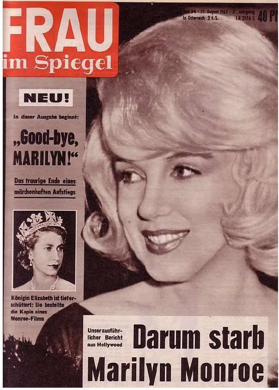 FRAU IM SPIEGEL magazine side cover Issue 34 25 August 1962