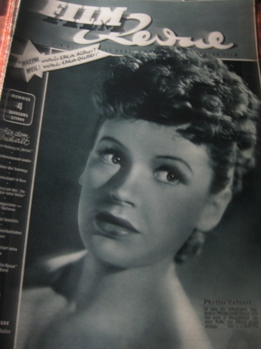 FILM REVUE magazine side cover Issue 4  1949