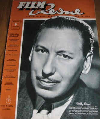 FILM REVUE magazine side cover Issue 9  1949