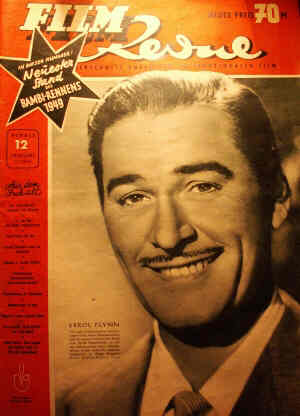 FILM REVUE magazine side cover Issue 12  1949