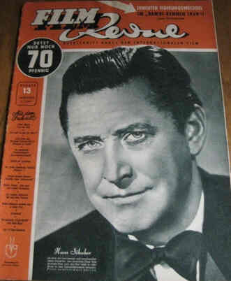 FILM REVUE magazine side cover Issue 13  1949