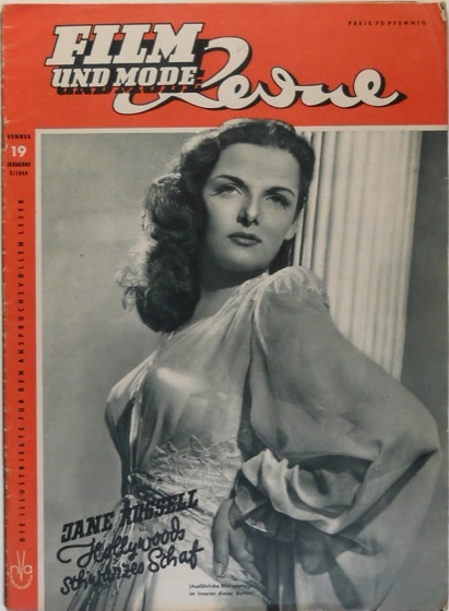 FILM REVUE magazine side cover Issue 19  1949