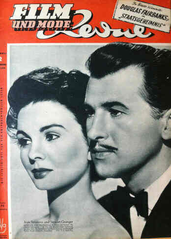 FILM REVUE magazine side cover Issue 2  1950