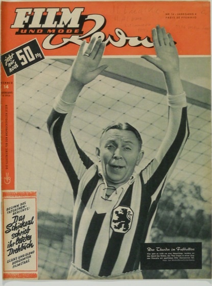 FILM REVUE magazine side cover Issue 14  1950