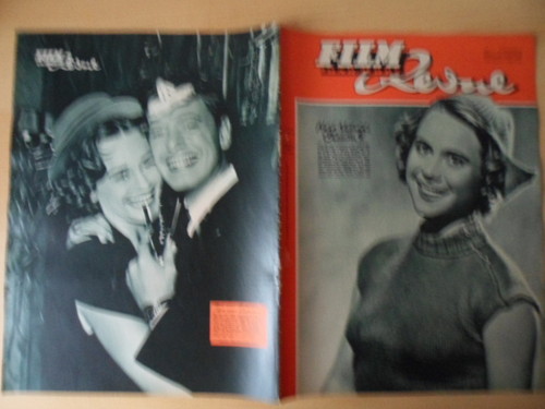 FILM REVUE magazine side cover Issue 3 1 February 1951