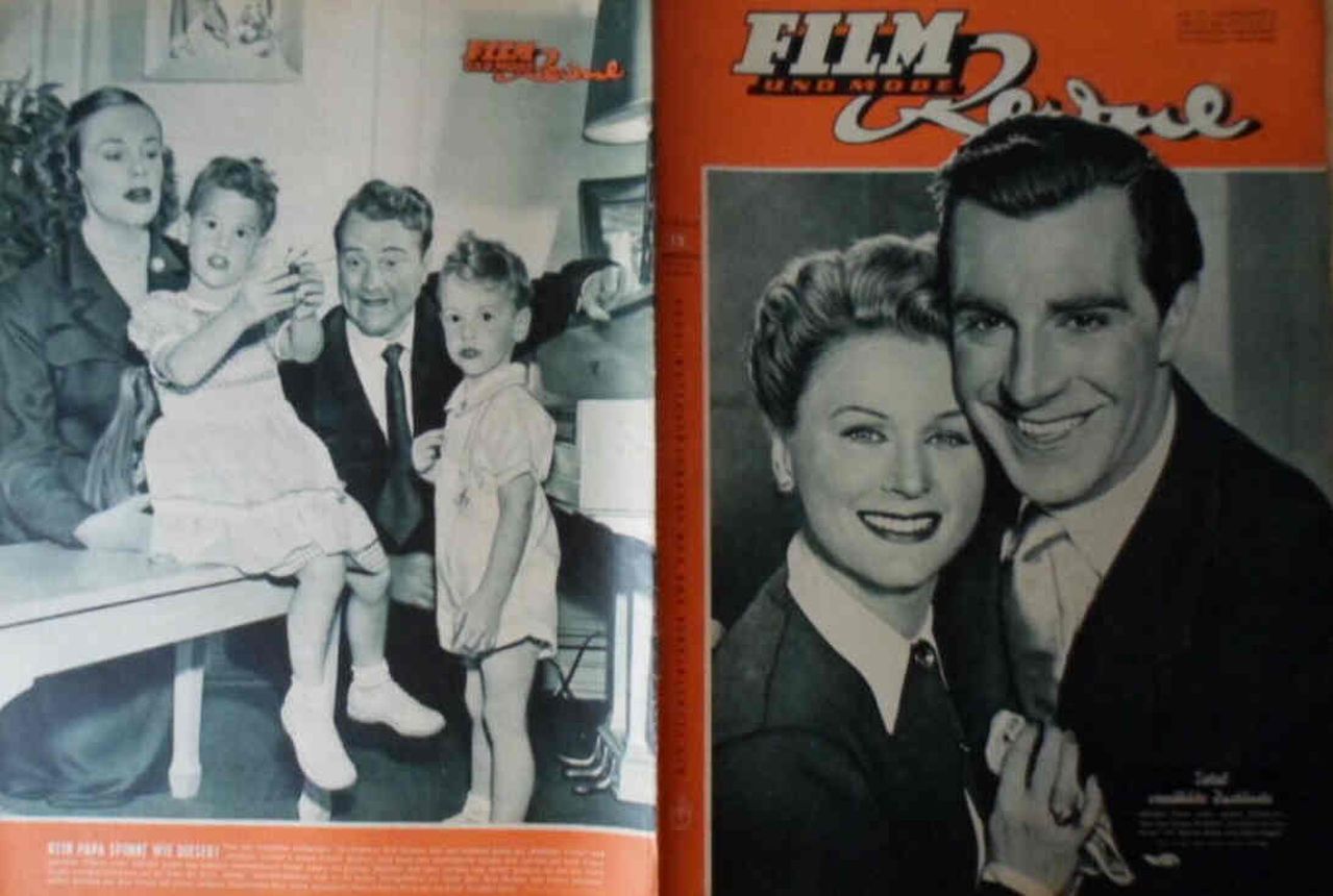 FILM REVUE magazine side cover Issue 15 19 July 1951