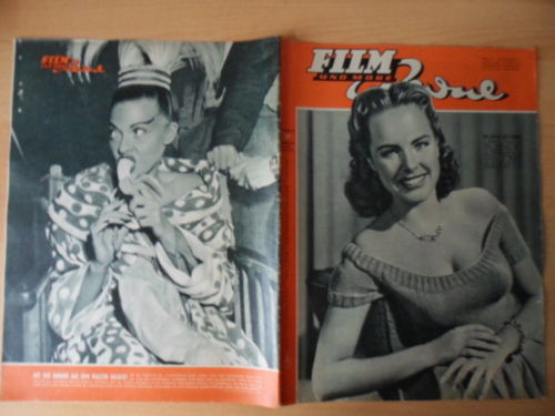 FILM REVUE magazine side cover Issue 17 16 August 1951