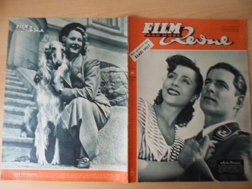 FILM REVUE magazine side cover Issue 22 25 October 1951