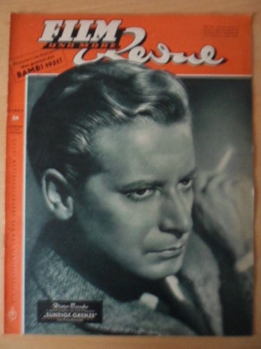 FILM REVUE magazine side cover Issue 24 22 November 1951