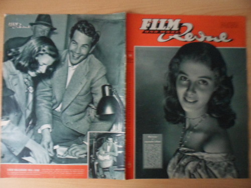 FILM REVUE magazine side cover Issue 25 6 December 1951