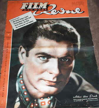 FILM REVUE magazine side cover Issue 8  1953