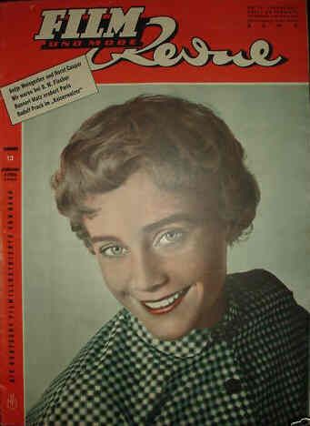 FILM REVUE magazine side cover Issue 13  1953