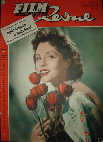FILM REVUE magazine side cover Issue 14  1953