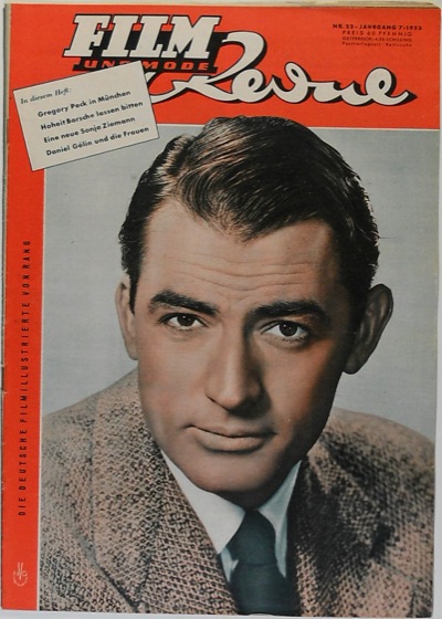 FILM REVUE magazine side cover Issue 22  1953