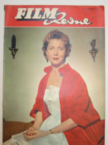 FILM REVUE magazine side cover Issue 2  1956