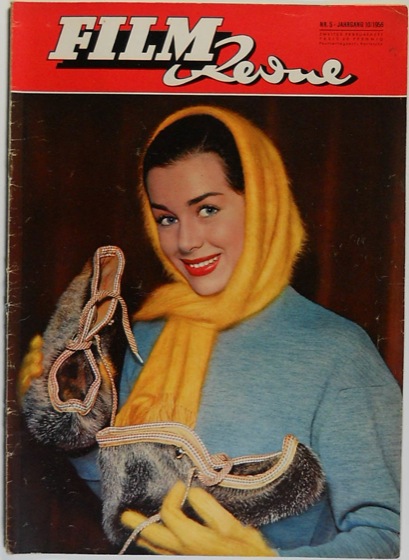 FILM REVUE magazine side cover Issue 5  1956
