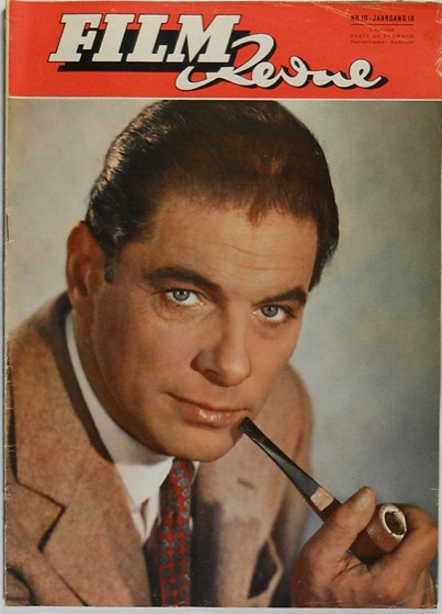 FILM REVUE magazine side cover Issue 10  1956