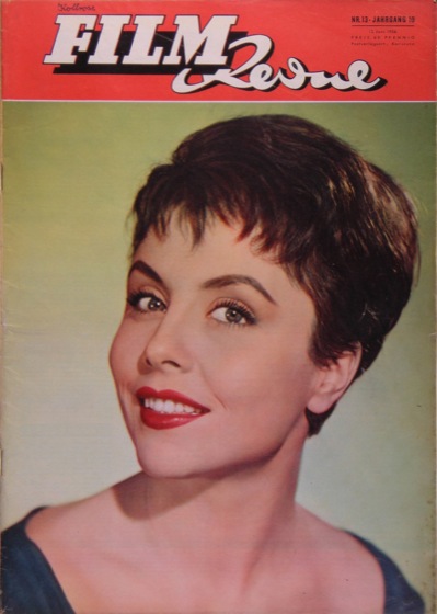 FILM REVUE magazine side cover Issue 13  1956
