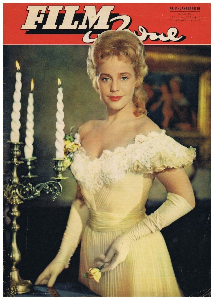 FILM REVUE magazine side cover Issue 14  1956