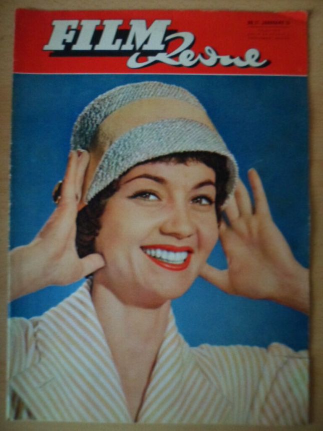 FILM REVUE magazine side cover Issue 17  1956