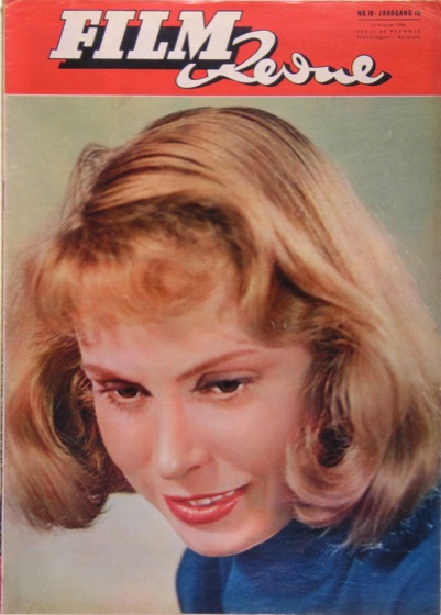 FILM REVUE magazine side cover Issue 18  1956