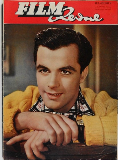 FILM REVUE magazine side cover Issue 19  1956