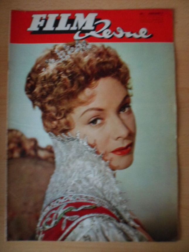 FILM REVUE magazine side cover Issue 1  1957