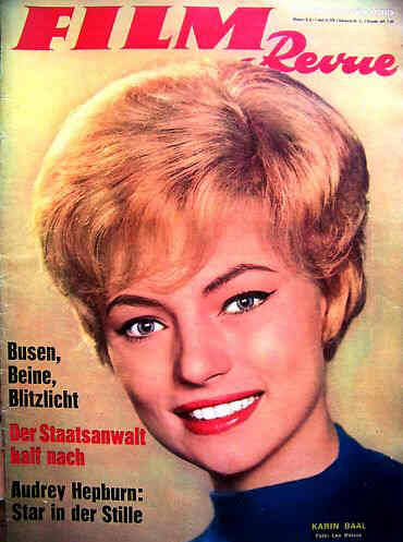 FILM REVUE magazine side cover Issue 4 13 February 1962