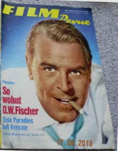 FILM REVUE magazine side cover Issue 11  1962