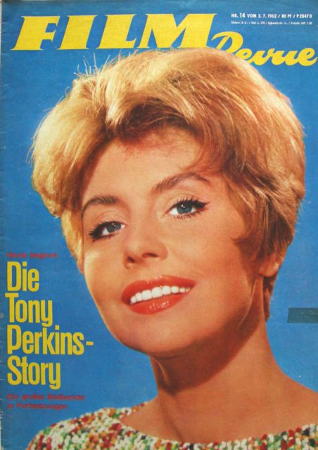 FILM REVUE magazine side cover Issue 14 3 July 1962