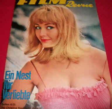 FILM REVUE magazine side cover Issue 17 14 August 1962