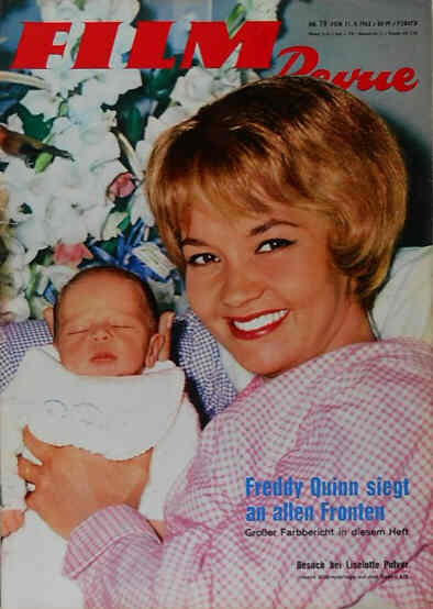 FILM REVUE magazine side cover Issue 19  1962