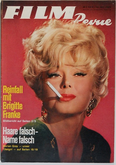 FILM REVUE magazine side cover Issue 3 29 January 1963