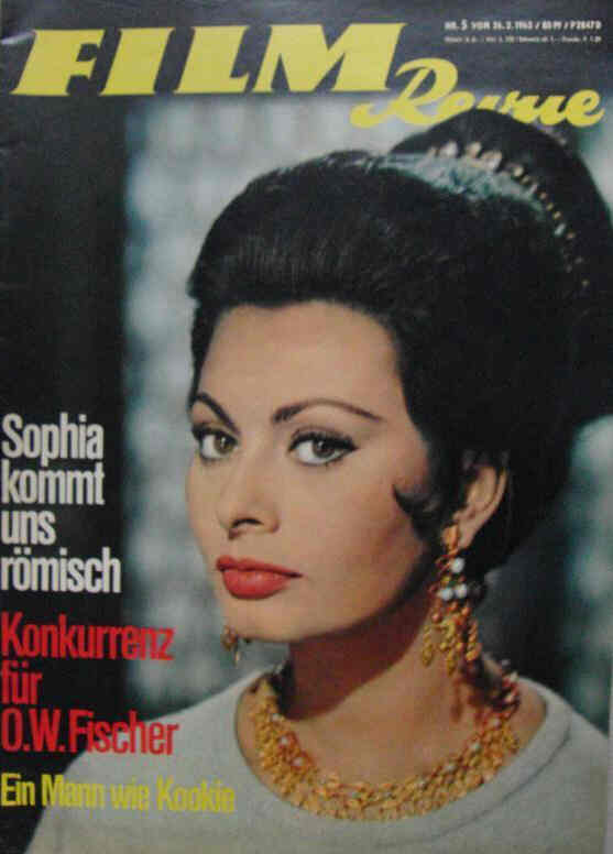 FILM REVUE magazine side cover Issue 5 26 February 1963