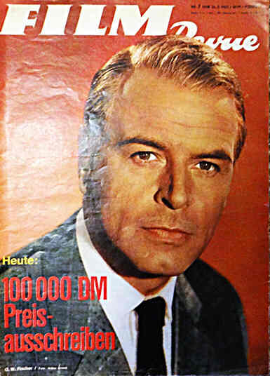 FILM REVUE magazine side cover Issue 7  1963