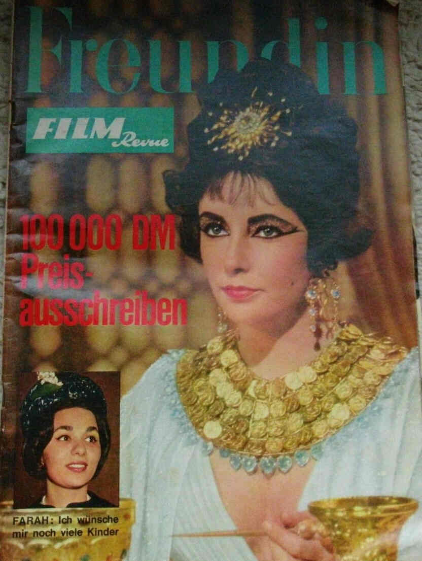 FILM REVUE magazine side cover Issue 8  1963