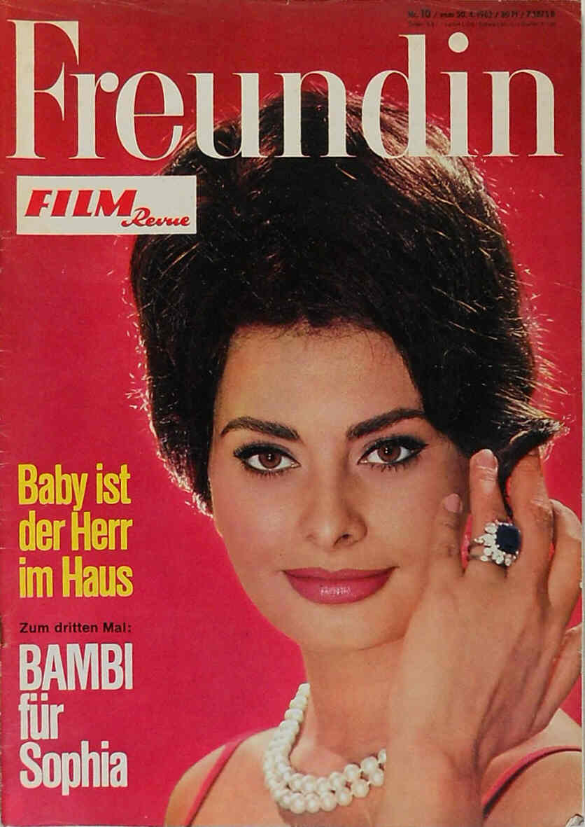 FILM REVUE magazine side cover Issue 10  1963