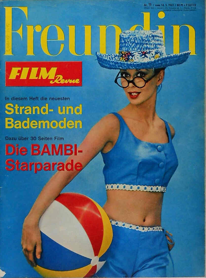 FILM REVUE magazine side cover Issue 11 14 May 1963
