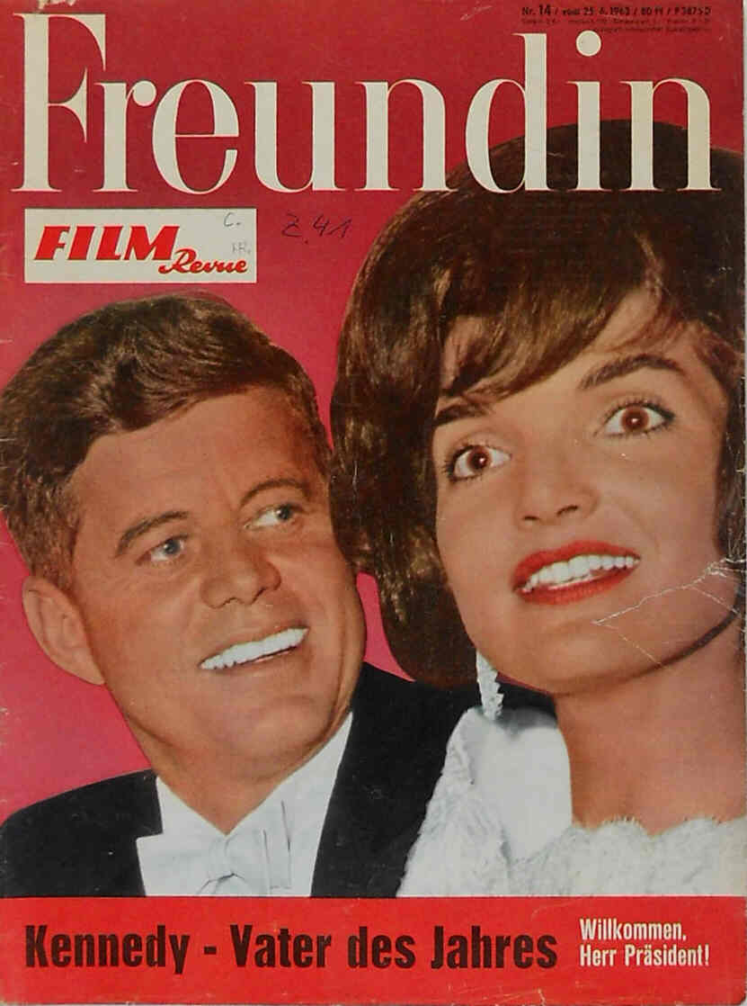 FILM REVUE magazine side cover Issue 14  1963