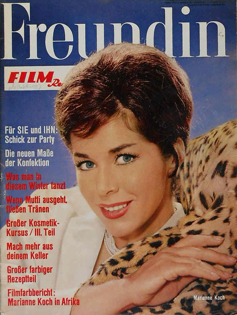FILM REVUE magazine side cover Issue 23  1963