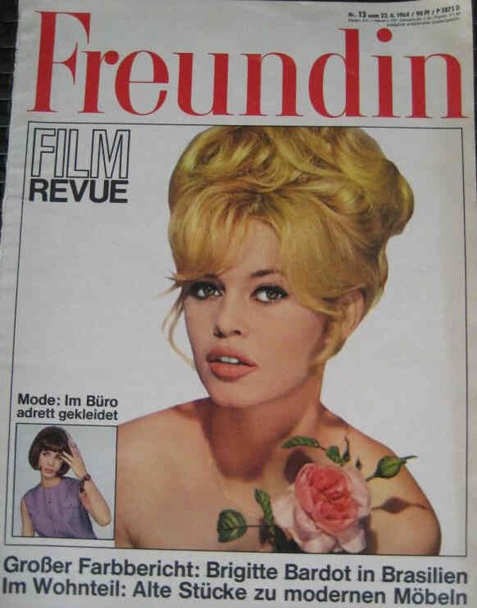 FILM REVUE magazine side cover Issue 13  1964