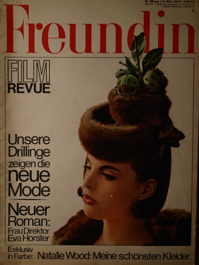 FILM REVUE magazine side cover Issue 18  1964
