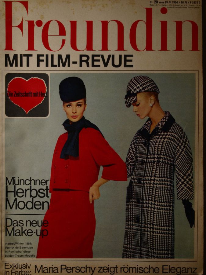 FILM REVUE magazine side cover Issue 20  1964