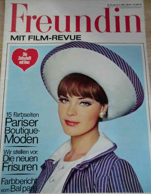 FILM REVUE magazine side cover Issue 6 16 March 1965