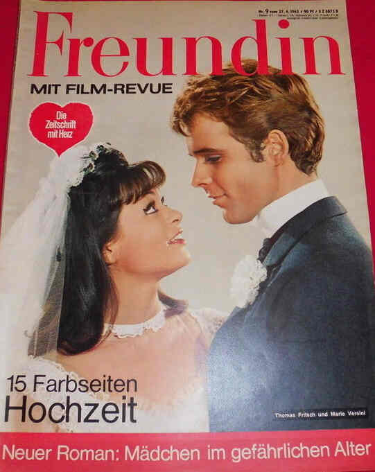 FILM REVUE magazine side cover Issue 9 27 April 1965