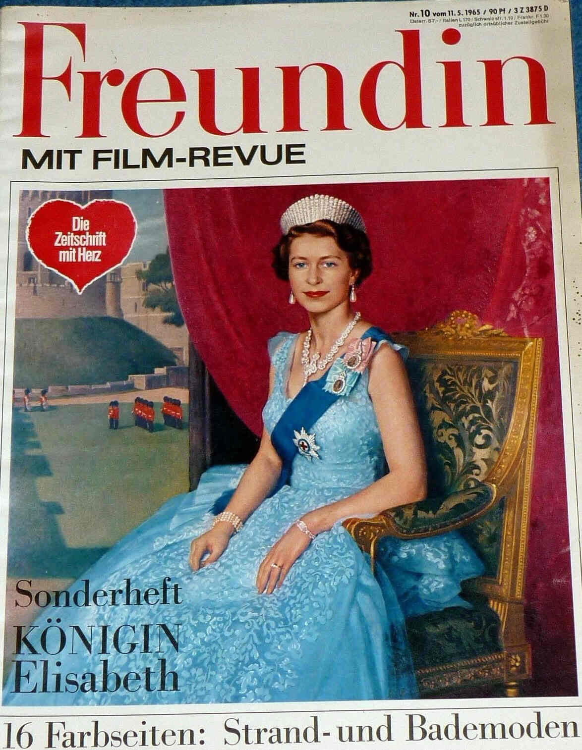 FILM REVUE magazine side cover Issue 10 11 May 1965