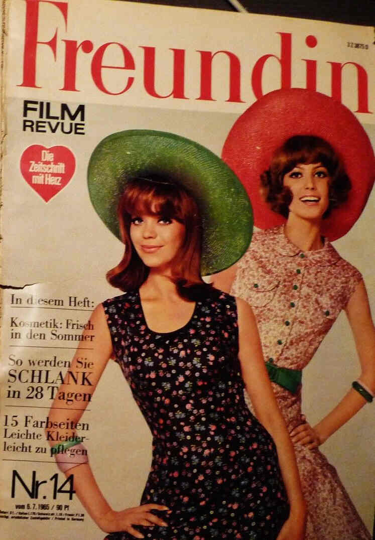FILM REVUE magazine side cover Issue 14 6 July 1965