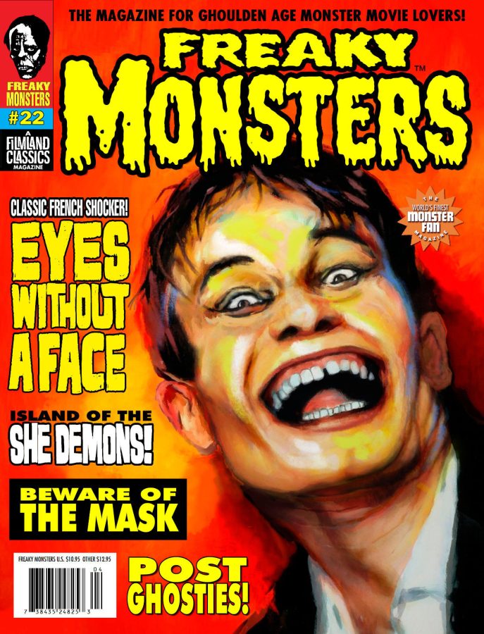 FREAKY MONSTERS magazine side cover Issue 22  2015