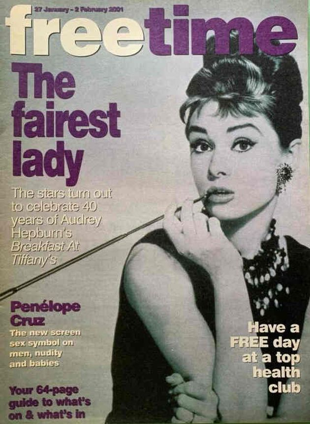 FREETIME UK magazine side cover 27 January 2001