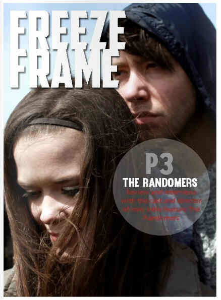 FREEZE FRAME magazine side cover  Preview issue October 2013